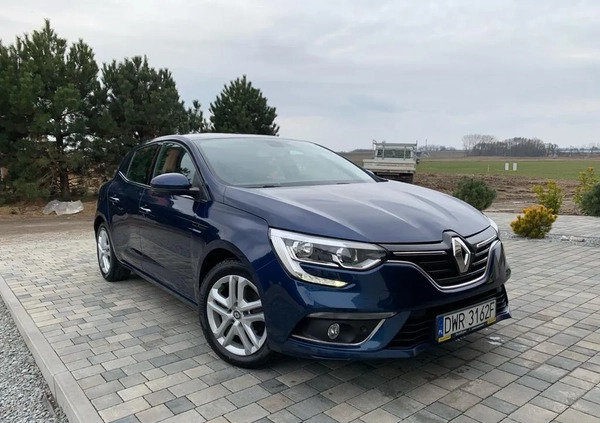 Renault Megane cena 39900 przebieg: 145000, rok produkcji 2017 z Kępno małe 254